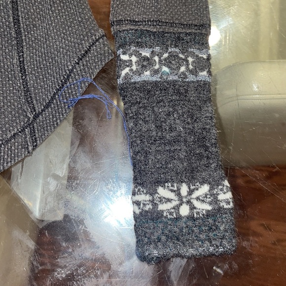 Free People Xs gray detailed thermal - Picture 2 of 5